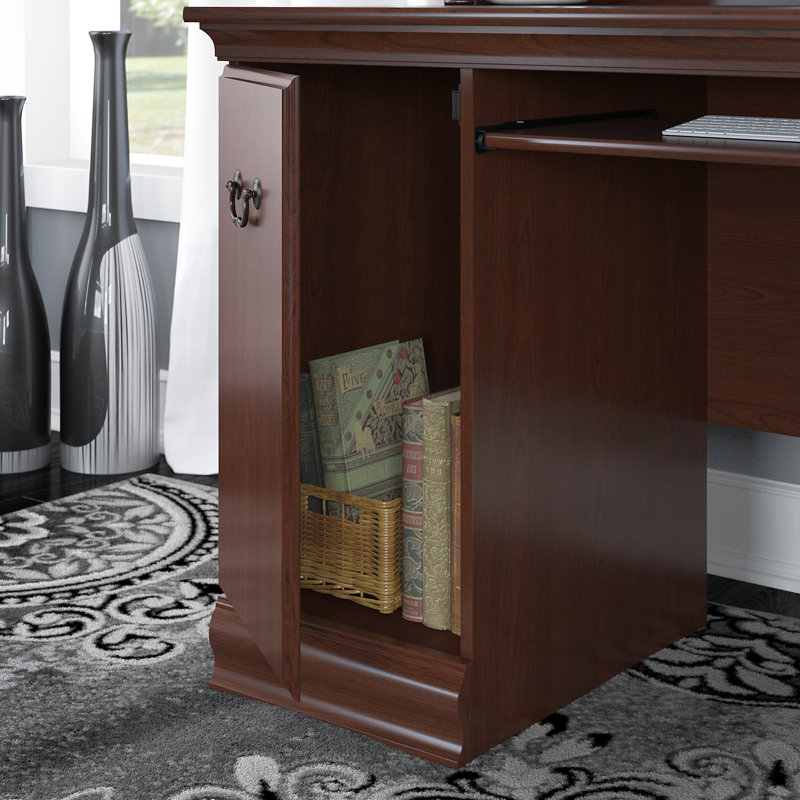 Astoria Grand Vittoria Computer Desk with Hutch & Reviews Wayfair